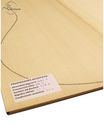 Tapa Abeto Europeo Nº 000044 Guitarra Clásica/Acústica MB Exclusive 2