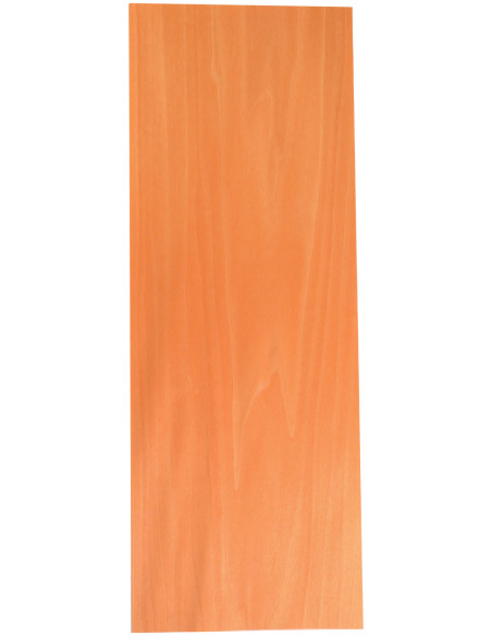 Feuille de Placage Orange 0,5mm Marqueterie 550x200mm