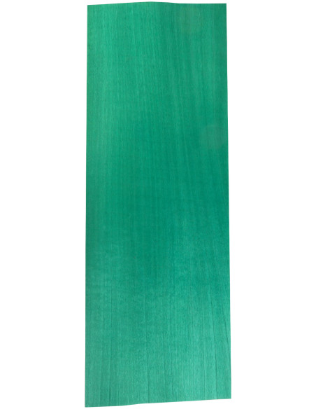 Feuille de Placage Verte 0,5mm Marqueterie 550x200mm