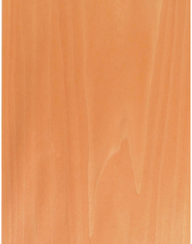 Feuille de Placage Orange Marqueterie 550x200x0,5mm