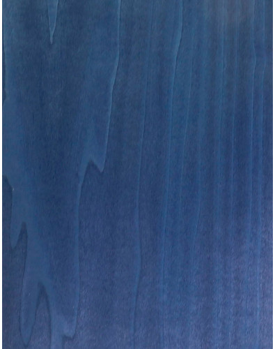 Feuille de Placage Bleu Marqueterie 550x200x0,5mm