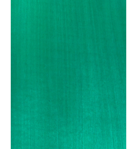 Feuille de Placage Verte Marqueterie 550x200x0,5mm