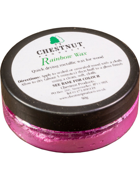 Cera Rainbow Rosa 50g Chestnut