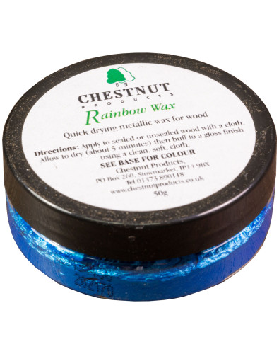 Rainbow Wax 50g Bright Blue Chestnut