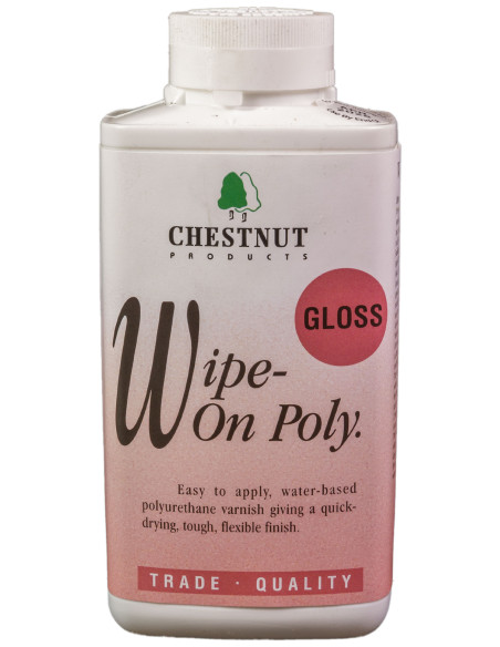 Vernis Wipe-On Poly 500ml Brillant Chestnut