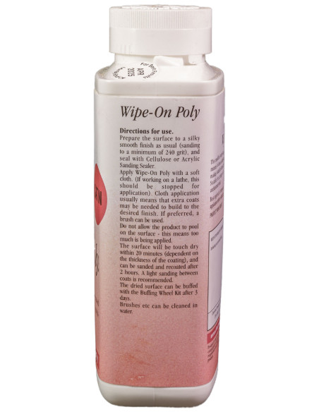 Wipe-On Poly 500ml Satin Chestnut