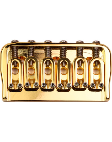 Puente Fijo Guitarra 6 Cuerdas .125 Oro Hipshot