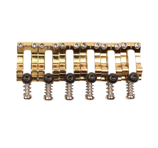 Gotoh LS108GG Gold Locking Saddles Set