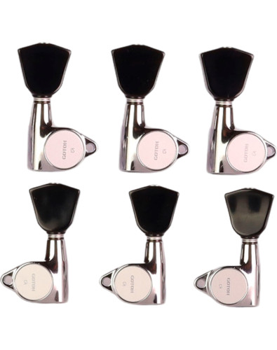 Mécanique Gotoh pour Guitare Acoustique et Électrique SG301-P4B-C 2