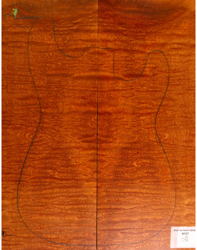 Drop Top Quilted Sapele MB...