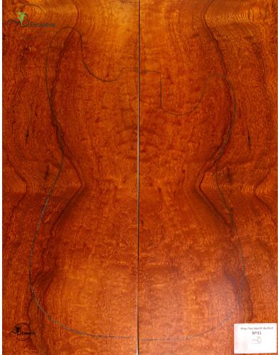 Drop Top Quilted Sapele MB...