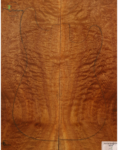 Drop Top Quilted Sapele MB...