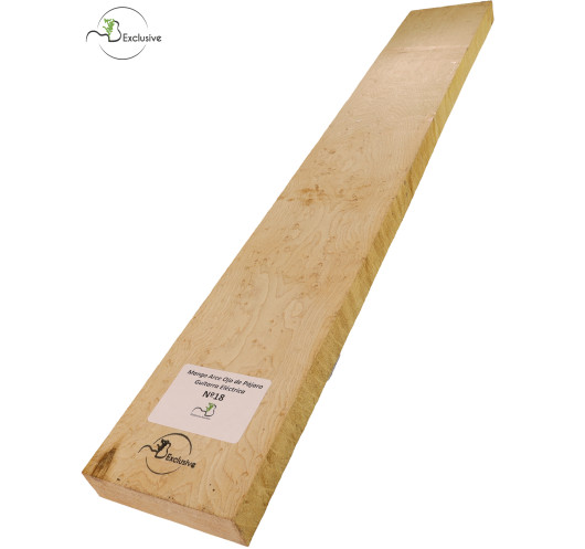 Birdseye Maple Neck 700x100x24 mm MB...