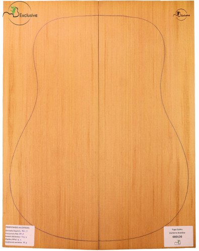 Tapa Cedro Rojo Nº 000120 Guitarra Acústica MB Exclusive