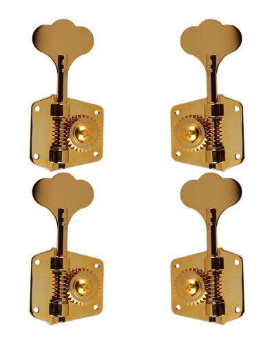 Clavijero para Bajo 2+2 Oro Gotoh GB640-LRRGG 2