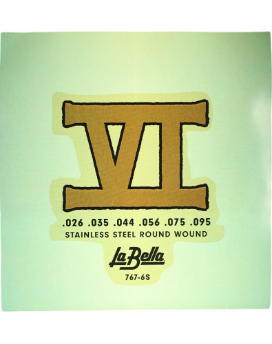 La Bella 767-6S Bass VI...