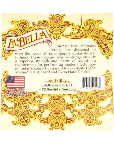 Jeu de Cordes La Bella 2001... 2