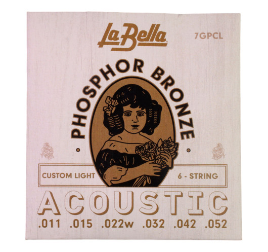 La Bella 7GPCL Phosphor Bronze...