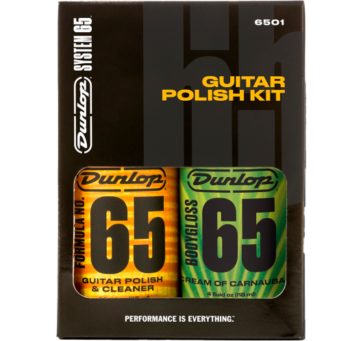 Kit Pulimento Guitarra Dunlop 6501 System 65