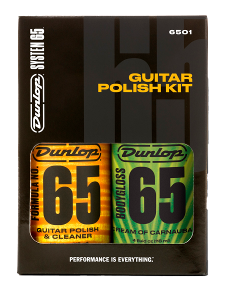 Kit Pulimento Guitarra Dunlop 6501 System 65