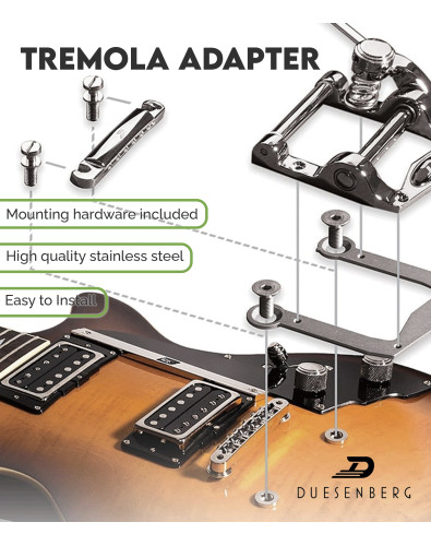 Adaptador para Duesenberg Diamond Deluxe Tremola 2