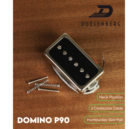 Duesenberg Guitar Pickup Domino P90 Neck Nickel