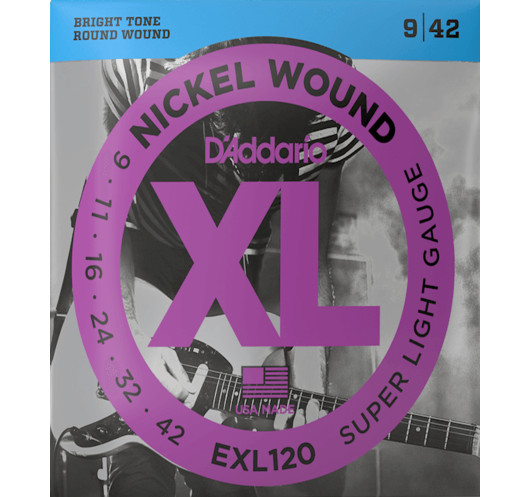 Jeu Cordes D'Addario  Électrique EXL120