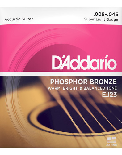 D'Addario Acoustic Guitar...