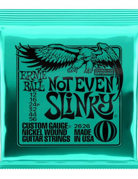 Juego de Cuerdas Ernie Ball Guitarra Eléctrica Not Even Slinky 12-56