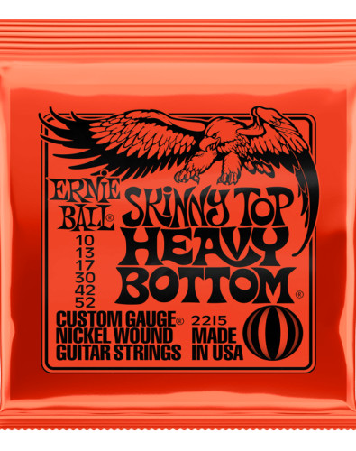 Juego de Cuerdas Ernie Ball Guitarra Eléctrica Slinky Heavy Bottom 10-52