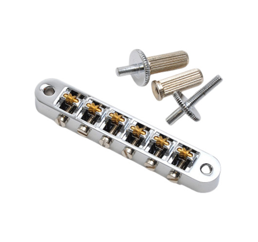 Göldo Tune-O-Matic Bridge Chrome 4mm