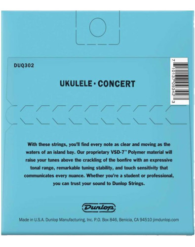 Juego Cuerdas Dunlop Ukelele Concert 2