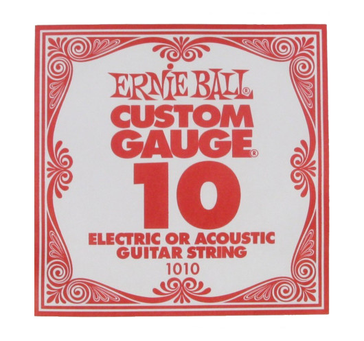 Ernie Ball 0.10 Plain Electric /...