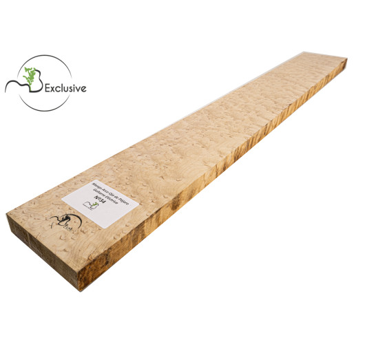 Birdseye Maple Neck 850x105x25 mm MB...