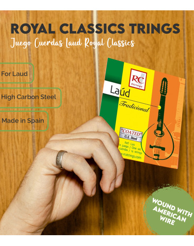 Juego Cuerdas Laúd Royal Classics 2