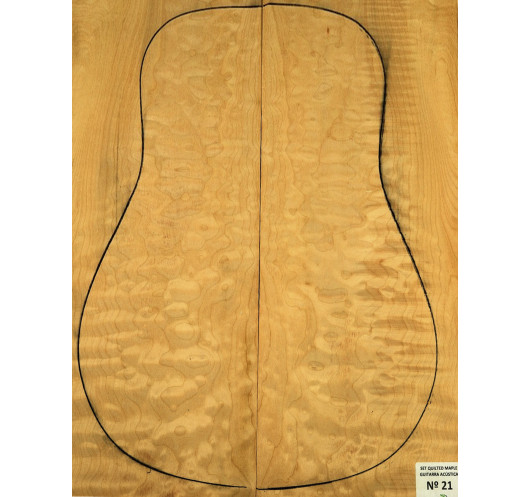 Quilted Maple Acoustic Guitar Set Nº...