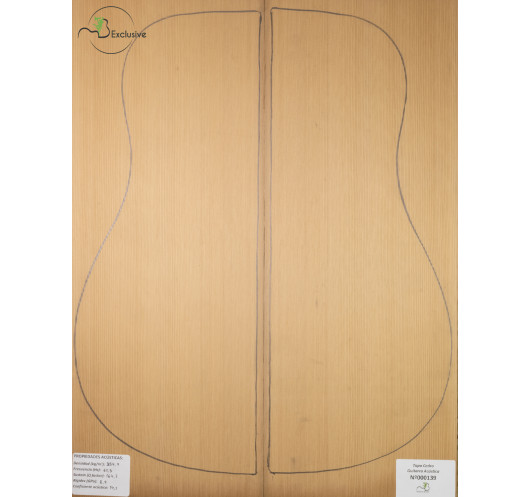 Red Cedar Acoustic Guitar Top MB...