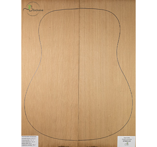 Red Cedar Acoustic Guitar Top MB...