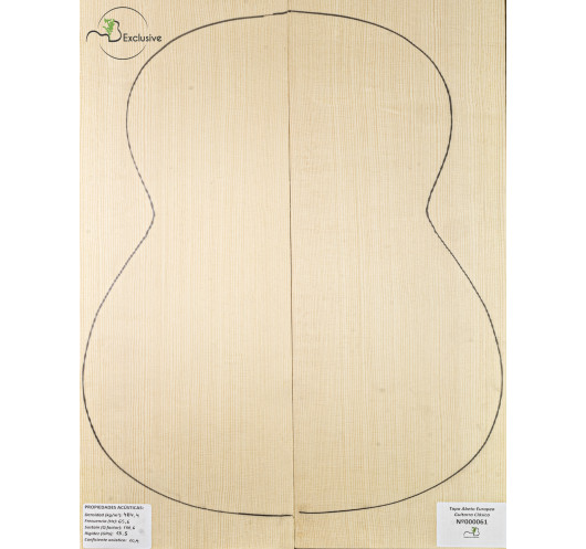 European Spruce Classical Guitar Top...