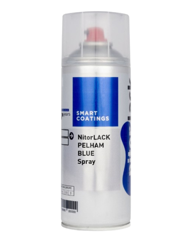 Spray Azul Celeste Metálico NITORLACK® ( Metal Pelham Blue 400ml)