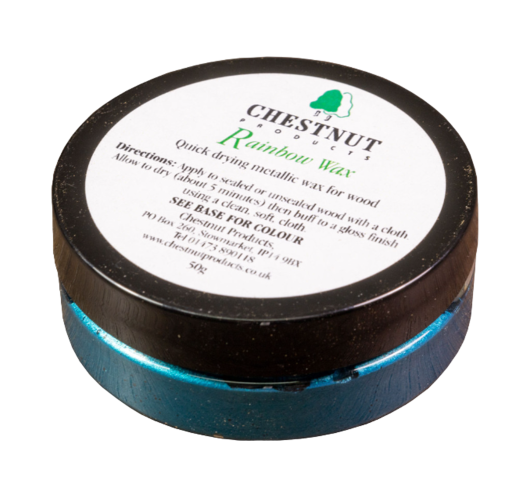 Cera Rainbow Verde Azulado 50g Chestnut