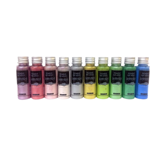 Kit de 10 Pigments Métalliques «...