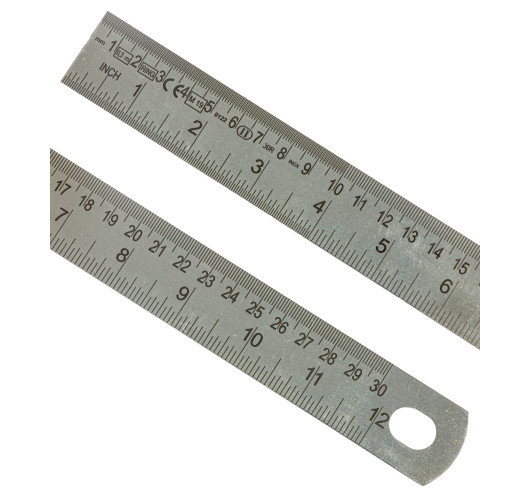 Metal Ruler Metrica 300 mm