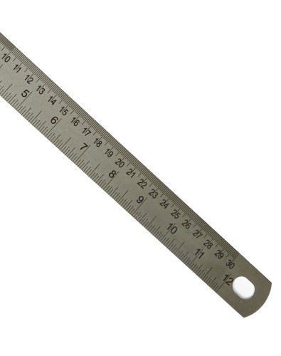 Metal Ruler Metrica 300 mm 2