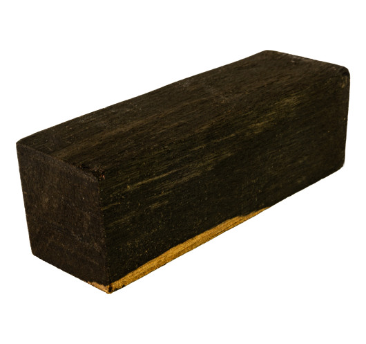 Ebony Piece 120x38x38 mm.