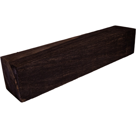 B Ebony Piece 190x40x40 mm.