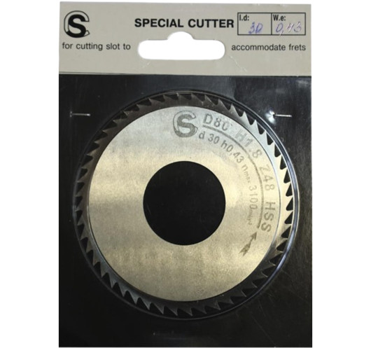 SINTOMS Fret Slotting Saw Blade 0,43 mm