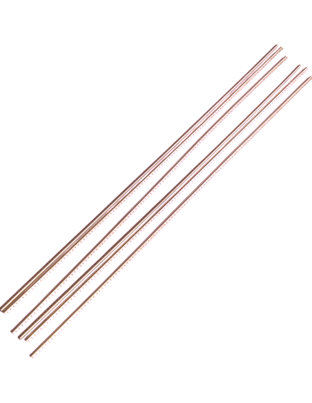 Set Trastes Rectos Sintoms Bronce 2,3 mm