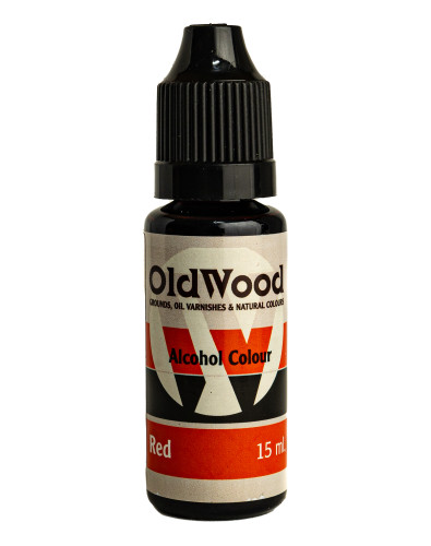 Tinte Concentrado al Alcohol OldWood Rojo 15 ml