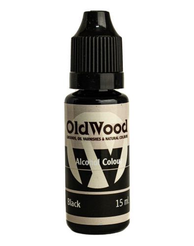 Tinte Concentrado al Alcohol OldWood Negro 15 ml